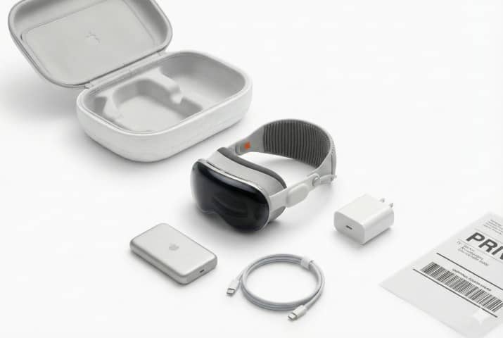 Apple Vision Pro prêt à expédier