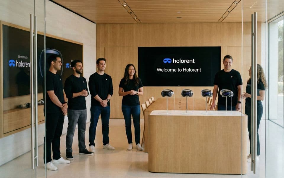 Démonstration Apple Vision Pro Holorent