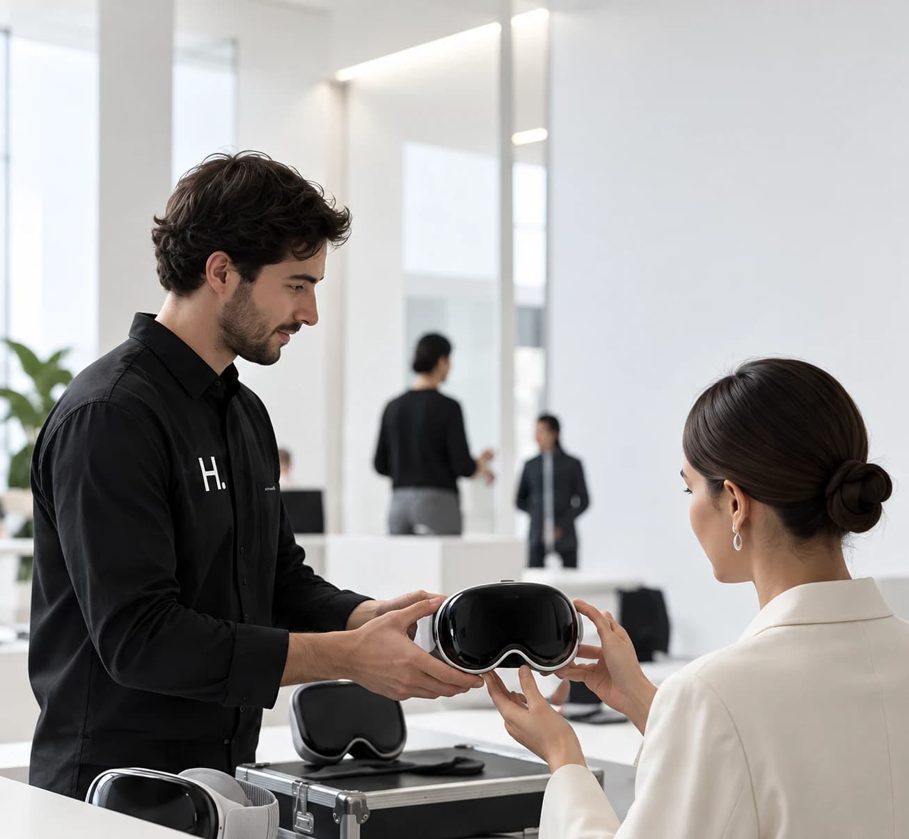 Inspiration : un échange autour de la préparation d’une expérience immersive dans un espace lumineux