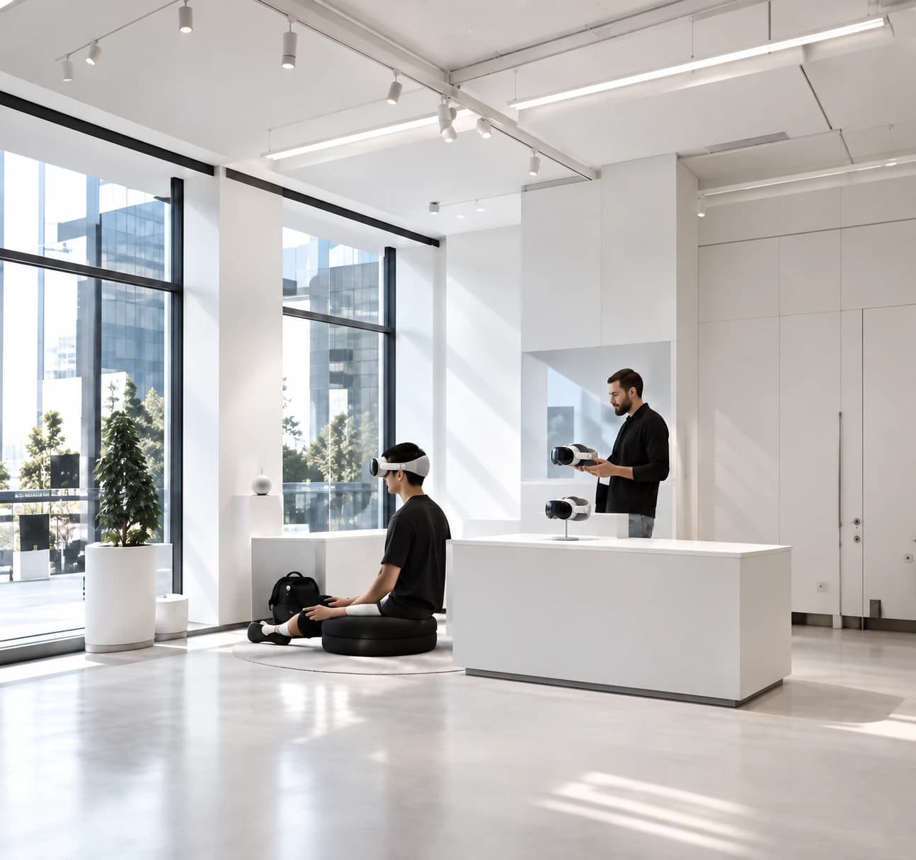 Inspiration : un espace de présentation épuré