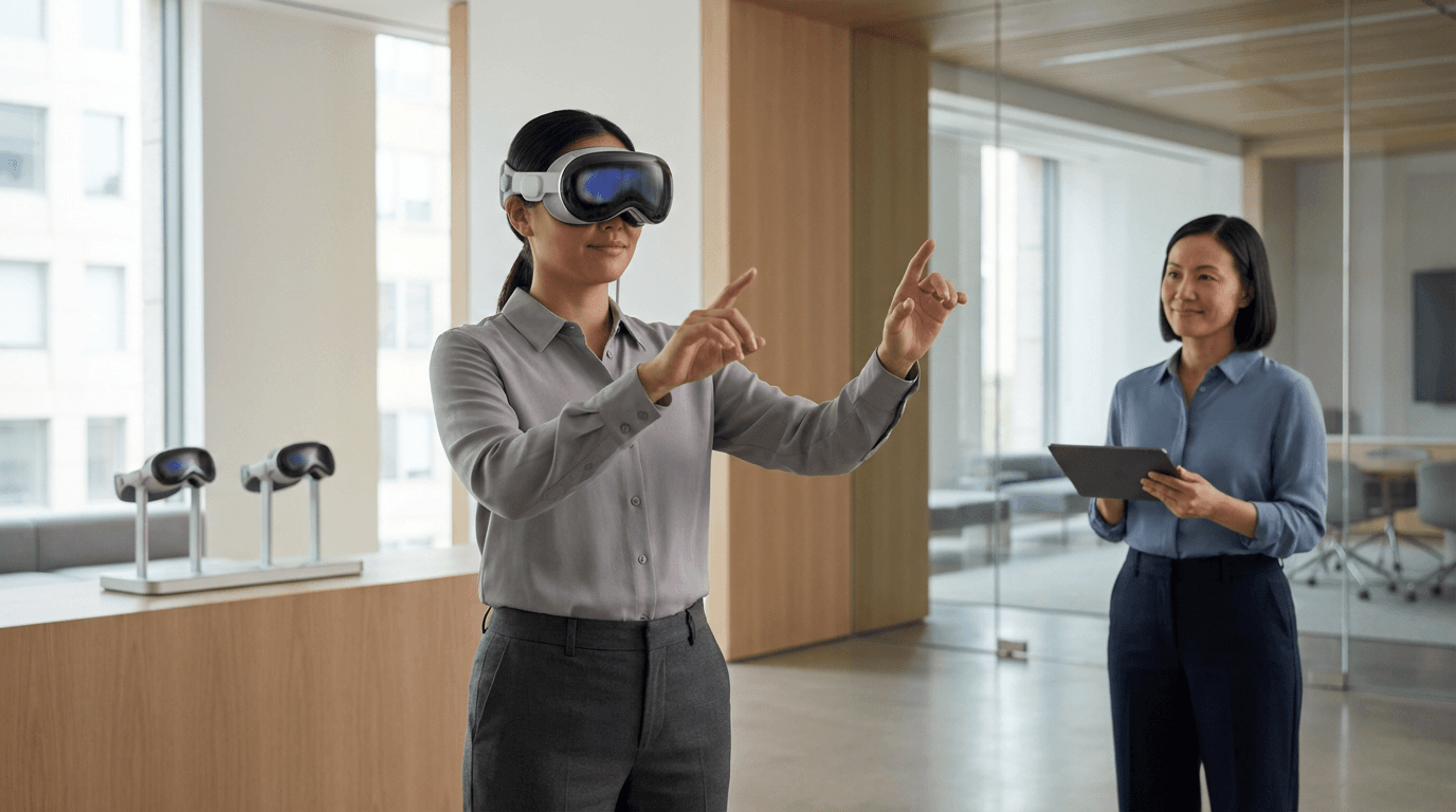 Expériences premium avec Vision Pro : comment intégrer l'immersion sans charge technique