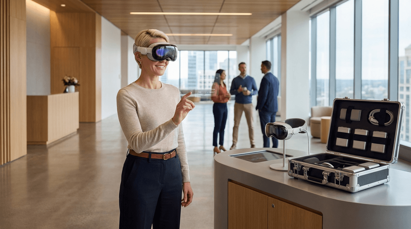 Location Apple Vision Pro : rendre l'immersion simple, fiable et opérationnelle
