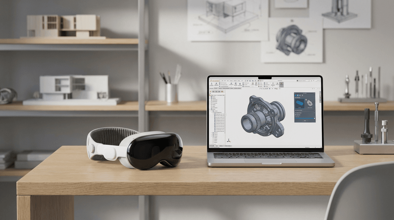 Vision Pro en R&D : prototyper, tester, présenter — simplement, avec Holorent