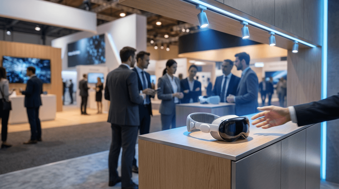 Vision Pro pour animation salon pro : captez, engagez, convertissez