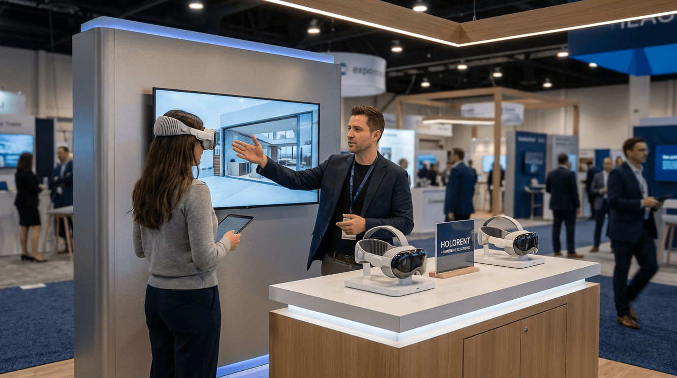 Vision Pro pour salon professionnel : retour d'expérience terrain