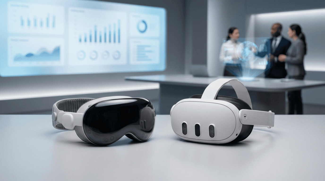 Vision Pro vs Meta Quest 3 : quel casque XR pour vos projets corporate ?
