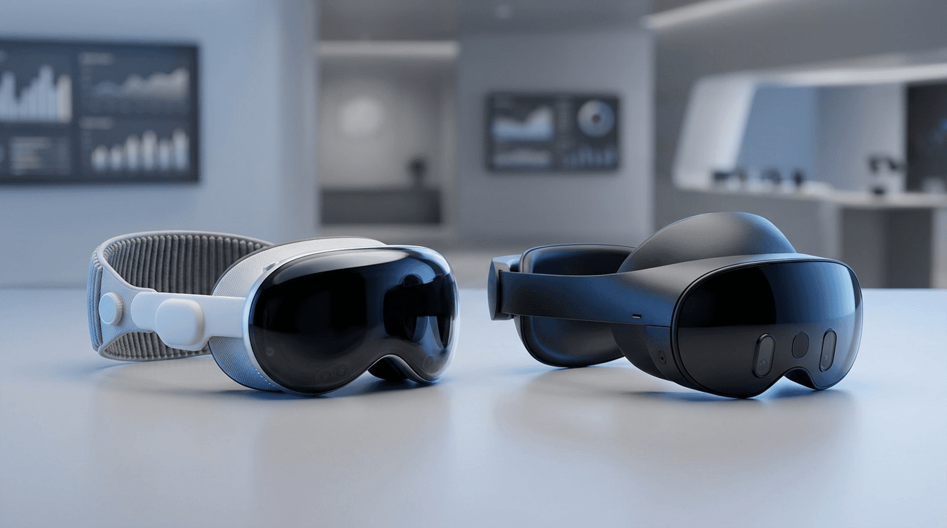 Vision Pro vs Meta Quest Pro : quel casque XR choisir pour vos événements professionnels ?