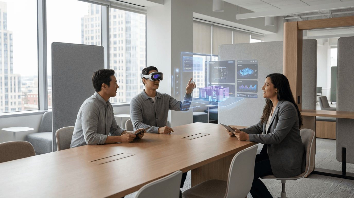 VisionOS pour entreprises : casques, contenus et collaboration sans frictions