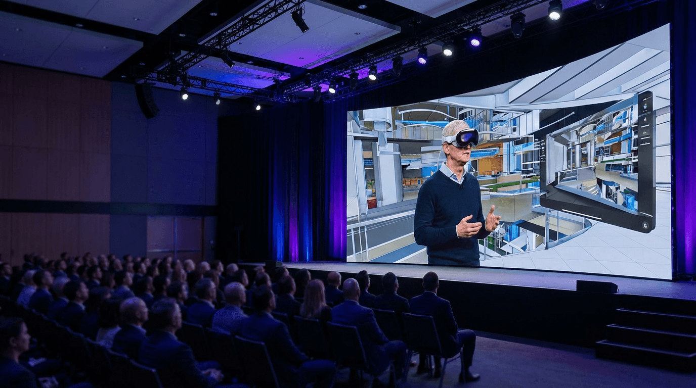 XR pour conférences et keynotes : comment réussir vos présentations immersives sans charge technique